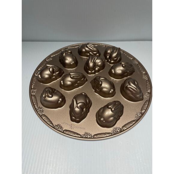 Nordic Ware Baby Bunny Bites Cakelet Pan - Picture 1 of 8